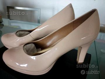 Scarpe alte in pelle CLARKS Anika Kendra 39,5 NEW