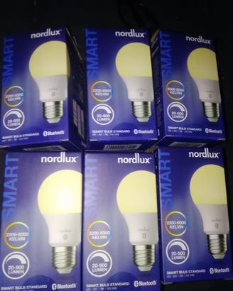 6x Nordlux Smart GLS - Lampadina LED smerigliata,