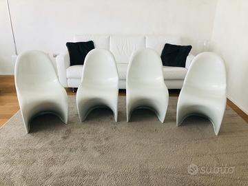 Sedie tipo Vitra Panton Chair come nuove