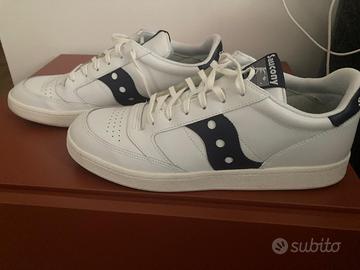 Saucony in pelle bianche