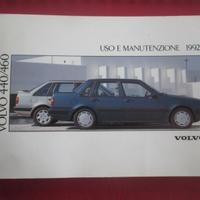 VOLVO 440 460 Manuale USO e MANUTENZIONE originale