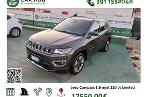Jeep Compass 1.6 Multijet II 2WD Limited 120cv