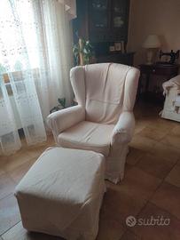 poltrona con puf