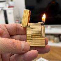 Accendino Dupont vintage oro #2