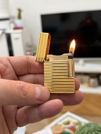 Accendino Dupont vintage oro #2