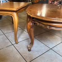 tavolini da salotto vintage da restaurare
