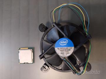 Processore Intel I7 2600 completo di dissipatore