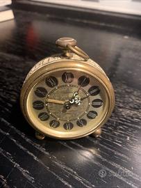 Orologio Sveglia da viaggio vintage Art Déco