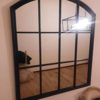 Specchio in ferro stile industriale 