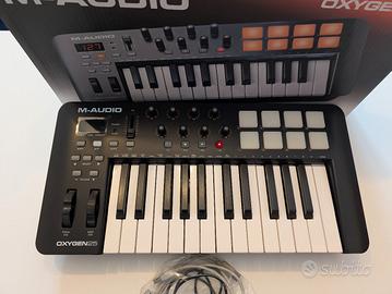 tastiera midi m-audio oxygen25