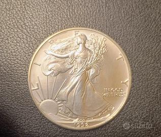 Dollaro "Silver Eagle" del 1992 in argento