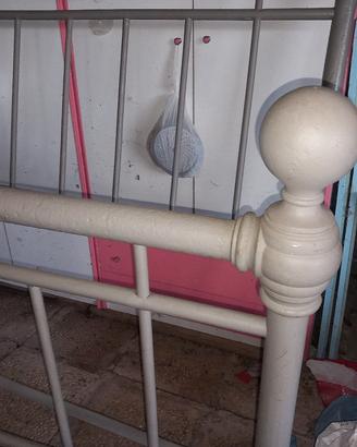 spalliera letto antico vero
