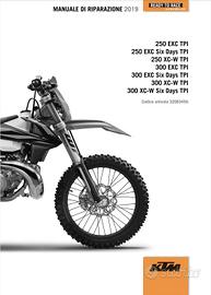 manuale di officina per Ktm 250/300 tpi 