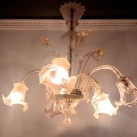 Antico lampadario di Murano