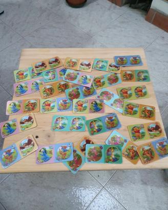 Carte Winnie The Pooh originali per gioco domino