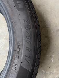 4 gomme michelin 215/55 R17 94V