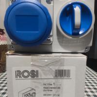 Presa ROSI  interbloccata, 16a 2p+t ip67