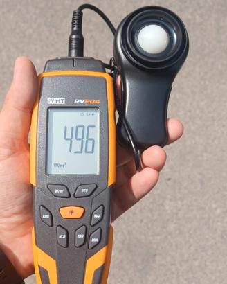 Solarimetro pv204 ht fotovoltaico tester