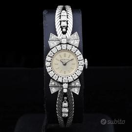 Zenith lady 60s 18 kt white gold diamonds 1.14 ct