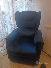 Coppia di Poltrone Blu Notte