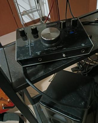 scheda audio esterna m audio m track 2 x 2