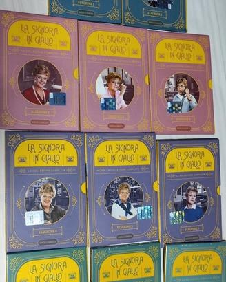 DVD della Signora in giallo Stagioni 1 - 2 - 3 - 4