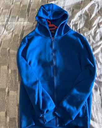 felpa ralph lauren blu taglia L