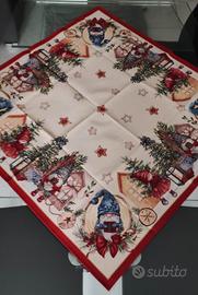 Runner quadrato natalizio da tavolo 