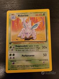 Nidorino prima edizione BS 37 Near mint