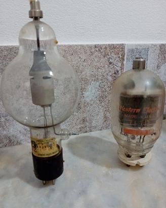 valvole per radio d epoca