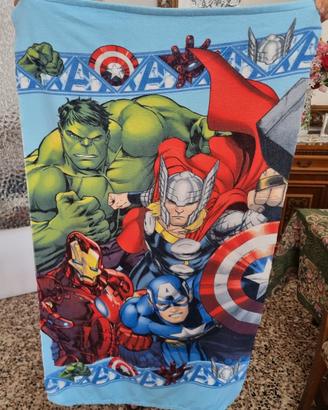 Marvel  Asciugamano da Spiaggia Bagno Mare Ave