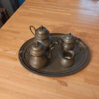Servizio da tè, caffè, lattiera e zuccheriera