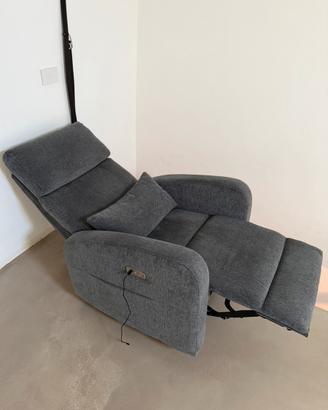 Poltrona relax FlexiSpot elettrica girevole