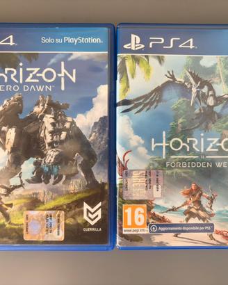 Horizon Zero Dawn + Horizon Forbidden West (PS4/5)