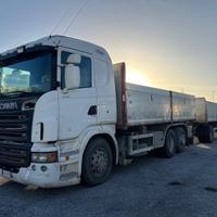Scania R 500, ribaltabile + rimorchio ribaltabile