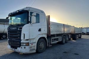 Scania R 500, ribaltabile + rimorchio ribaltabile