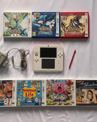 Nintendo 2ds + 7 giochi + Custodia