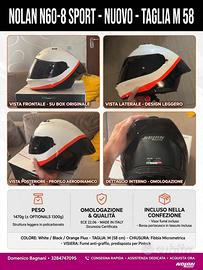 Casco Nolan N60 S SPORT