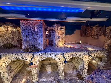 Presepe fatto tutto a mano