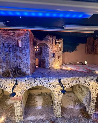Presepe fatto tutto a mano