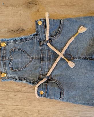 Salopette estiva jeans 