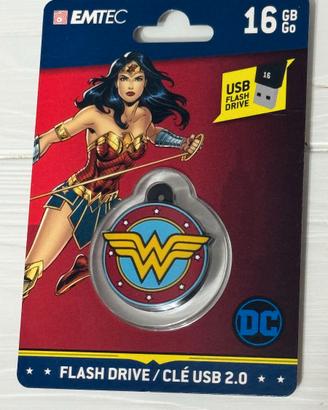 Chiavetta USB Wonderwoman 16gb EMTEC