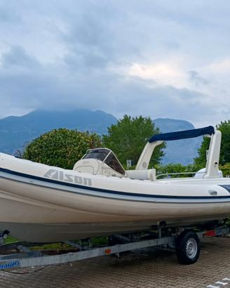 Gommone Alson 680 solo Lago di Garda