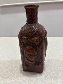 Bottiglia decanter vintage in pelle - Sancho Panza