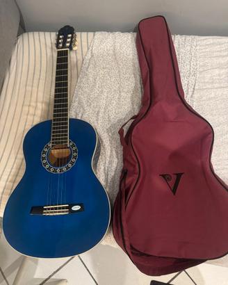Chitarra Valencia con Porta Chitarra e cavalletto