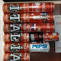 lattine coca-cola 