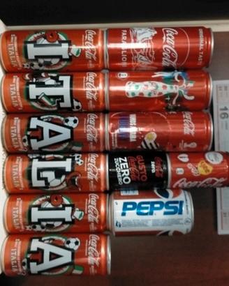 lattine coca-cola 