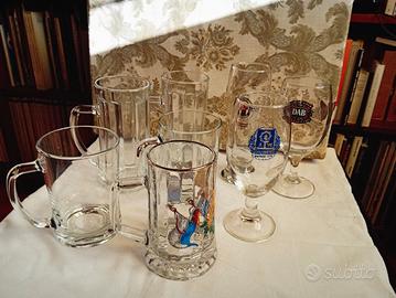 birra,  5 boccali ,3 bicchieri ,Dab ,Franziskaner