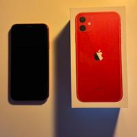 iPhone 11 Rosso – 128 GB – Buone condizioni