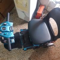 Scooter pieghevole de-lux mod s19 ideale x anziani